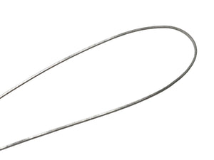 極美品 Christian Dior クリスチャンディオール トロッター プレート ネックレス ブルー メタル シルバー金具 10.8g ロゴ アクセサリー ジュエリー 中古 4c067547