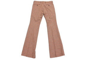 GUCCI グッチ トラウザーズ パンツ ツイードウール ナイロン レッド ホワイト ベージュ ブラック サイズ46 美品 中古 4c067549 