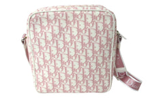 Load image into Gallery viewer, 新品未使用 Christian Dior クリスチャンディオール トロッター ショルダーバッグ ガーリーライン ラインストーン ピンク 中古 4c067557