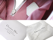 Load image into Gallery viewer, 新品未使用 Christian Dior クリスチャンディオール トロッター ショルダーバッグ ガーリーライン ラインストーン ピンク 中古 4c067557