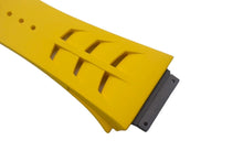 Load image into Gallery viewer, 新品未使用 RICHARD MILLE リシャール ミル RM011-03 時計ベルト 交換用 イエロー ラバー 11-03M 刻印 中古 4c067569