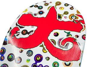 未使用 村上隆 タカシムラカミ Supreme シュプリーム スケートデッキ ​​2007 シモンくん マルチカラー 中古 4c067579 