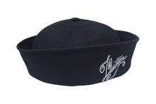 Load image into Gallery viewer, 極美品 LOUISVUITTON ルイヴィトン セーラーハット バケットハット M7499M イタリア製 コットン ブラック ホワイト 中古 4c067593