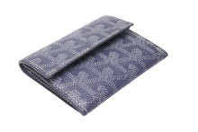 Load image into Gallery viewer, 極美品 Goyard ゴヤールマリニー コインケース 折りたたみ財布 コンパクト財布 小銭入れ フランス製 PVC グレー 中古 4c067597