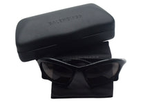 Load image into Gallery viewer, BALENCIAGA バレンシアガ Bat Rectangle サングラス バイオベースインジェクションナイロン ブラック サイズ59□20 美品 中古 4c067599