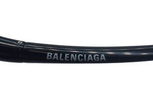Load image into Gallery viewer, BALENCIAGA バレンシアガ Bat Rectangle サングラス バイオベースインジェクションナイロン ブラック サイズ59□20 美品 中古 4c067599