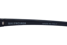 Load image into Gallery viewer, BALENCIAGA バレンシアガ Bat Rectangle サングラス バイオベースインジェクションナイロン ブラック サイズ59□20 美品 中古 4c067599