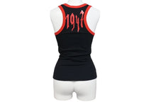 Load image into Gallery viewer, 極美品 Christian Dior クリスチャンディオール タンクトップ 2A12155580 サイズ36 ガリアーノ期 ロゴ ブラック レッド 中古 4c067610