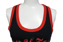 Load image into Gallery viewer, 極美品 Christian Dior クリスチャンディオール タンクトップ 2A12155580 サイズ36 ガリアーノ期 ロゴ ブラック レッド 中古 4c067610