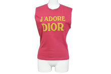 Load image into Gallery viewer, 極美品 Christian Dior クリスチャンディオール J&#39;ADORE ジャドール タンクトップ 2A12155300 サイズ42 ガリアーノ期 ピンク イエロー 中古 4c067611