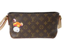 Load image into Gallery viewer, 新品同様 LOUIS VUITTON ルイヴィトン トロター ショルダーバッグ モノグラムパンダ 村上隆 ポシェット M51241 中古 4c067615