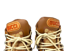 画像をギャラリービューアに読み込む, GUCCI グッチ フラッシュトレック トレッキングシューズ 7521680 GGキャンバス スウェード 7 1/2 25cm ブラウン 美品 中古 4c067641 