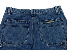 Load image into Gallery viewer, CHROME HEARTS クロムハーツ デニムカーペンターカットオフショートパンツ インディゴ シルバー925 サイズ34 美品 中古 4c067644