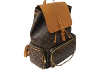 Load image into Gallery viewer, 極美品 LOUIS VUITTON ルイヴィトン リュック トリオ バックパック モノグラム ヴァージル M44658 中古 4c067648