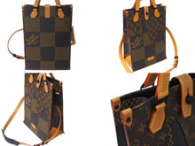 Load image into Gallery viewer, 極美品 LOUIS VUITTON ルイヴィトン NIGO ニゴ― ダミエ ジャイアント モノグラム 2WAY トートバッグ N40355 中古 4c067656