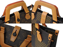 Load image into Gallery viewer, 極美品 LOUIS VUITTON ルイヴィトン NIGO ニゴ― ダミエ ジャイアント モノグラム 2WAY トートバッグ N40355 中古 4c067656