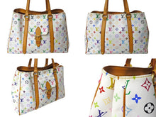 Load image into Gallery viewer, LOUIS VUITTON ルイヴィトン オーレリアGM トートバッグ M40100 モノグラム マルチカラー ゴールド金具 美品 中古 4c067657