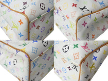 Load image into Gallery viewer, LOUIS VUITTON ルイヴィトン オーレリアGM トートバッグ M40100 モノグラム マルチカラー ゴールド金具 美品 中古 4c067657