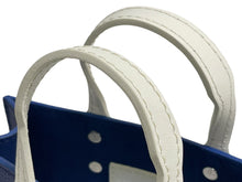 Load image into Gallery viewer, LOUIS VUITTON ルイヴィトン エブリデイLV サック プラ XS 2way M80841 シルバー金具 ブルー ホワイト 美品 中古 4c067673