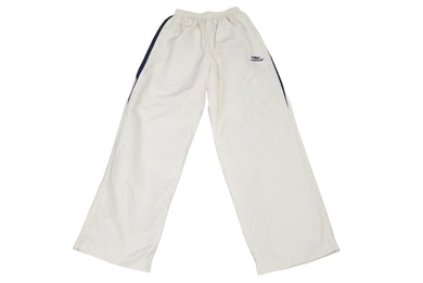新品同様 BALENCIAGA バレンシアガ 3B SPORTS ICON トラックスーツパンツ 746510 ホワイト ブルー サイズXXS 中古 4c067708