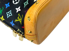 Load image into Gallery viewer, LOUIS VUITTON ルイヴィトン モノグラムマルチカラー アルマ ハンドバッグ M92646 ゴールド金具 ブラック 美品 中古 4c067737