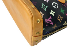 Load image into Gallery viewer, LOUIS VUITTON ルイヴィトン モノグラムマルチカラー アルマ ハンドバッグ M92646 ゴールド金具 ブラック 美品 中古 4c067737