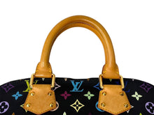 Load image into Gallery viewer, LOUIS VUITTON ルイヴィトン モノグラムマルチカラー アルマ ハンドバッグ M92646 ゴールド金具 ブラック 美品 中古 4c067737