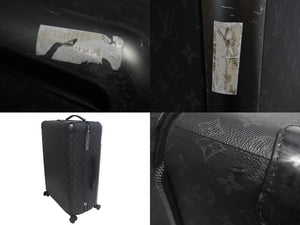 LouisVuitton ルイヴィトン スーツケース ホライゾン70 M23303 DR3147 モノグラムエクリプス ブラック シルバー金具 良品 中古 4c067747