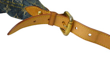 Load image into Gallery viewer, LOUIS VUITTON ルイヴィトン バギーGM ショルダーバッグ M95048 モノグラムデニム ブルー ベージュ 美品 中古 4c067751