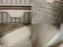 Load image into Gallery viewer, 極美品 Louis Vuitton ルイヴィトン モノグラム ネヴァーフルMM M40995 ポーチ付き ブラウン PVC レザー 中古 4c067754