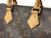 Load image into Gallery viewer, LOUIS VUITTON ルイヴィトン モノグラム スピーディ25 ハンドバッグ M41109 ブラウン ロゴ 手持ち 美品 中古 4c067755
