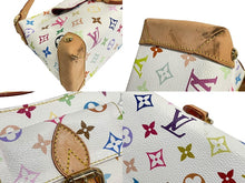 Load image into Gallery viewer, LOUIS VUITTON ルイヴィトン モノグラムマルチカラー エライザ ショルダーバッグ M40098 村上隆 ホワイト 美品 中古 4c067758