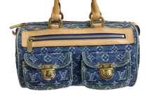 Load image into Gallery viewer, LOUIS VUITTON ルイヴィトン ハンドバッグ ネオスピーディ M95019 モノグラムデニム ゴールド金具 美品 中古 4c067762