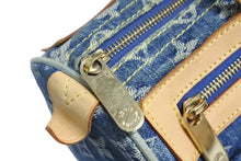 Load image into Gallery viewer, LOUIS VUITTON ルイヴィトン ハンドバッグ ネオスピーディ M95019 モノグラムデニム ゴールド金具 美品 中古 4c067762