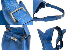 Load image into Gallery viewer, HERMES エルメス ソーケリー26 ショルダーバッグ □O刻印 トリヨンクレマンス ブルー パラジウム金具 美品 中古 4c067765