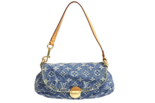 Load image into Gallery viewer, Louis Vuitton ルイヴィトン モノグラムデニム ミニプリーティ ショルダーバッグ M95050 美品 中古 4c067766