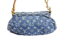 Load image into Gallery viewer, Louis Vuitton ルイヴィトン モノグラムデニム ミニプリーティ ショルダーバッグ M95050 美品 中古 4c067766