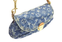 Load image into Gallery viewer, Louis Vuitton ルイヴィトン モノグラムデニム ミニプリーティ ショルダーバッグ M95050 美品 中古 4c067766