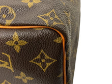 Load image into Gallery viewer, LOUIS VUITTON ルイヴィトン スピーディ25 ハンドバッグ M41109 旧型 モノグラム PVC レザー ゴールド金具 ブラウン 美品 中古 4c067767