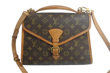 Load image into Gallery viewer, LOUIS VUITTON ルイヴィトン ビバリー ハンドバッグ M51121 ビジネスバッグ 2WAY PVC ヌメ革 ブラウン 美品 中古 4c067769