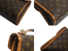 Load image into Gallery viewer, LOUIS VUITTON ルイヴィトン ビバリー ハンドバッグ M51121 ビジネスバッグ 2WAY PVC ヌメ革 ブラウン 美品 中古 4c067769