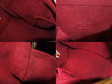 Load image into Gallery viewer, LOUIS VUITTON ルイヴィトン プノシラ ハンドバッグ M40096 PVC ヌメ革 ゴールド金具 ホワイト マルチカラー 美品 中古 4c067777