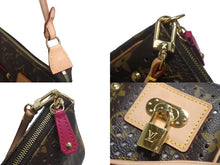 Load image into Gallery viewer, LOUIS VUITTON ルイヴィトン アクセサリーポーチ モノグラムペルフォ ポシェットアクセソワール M95183 ブラウン 美品 中古 4c067794