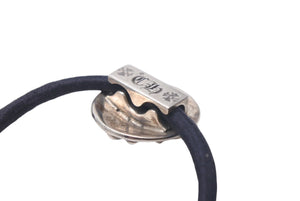 CHROME HEARTS クロムハーツ ヘアアクセサリー クロスボールボタンヘアゴム 重量15.6 シルバー925 美品 中古 4c067805