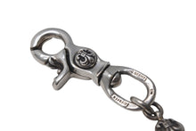 Load image into Gallery viewer, CHROME HEARTS クロムハーツ 1クリップロング #2BSフレアボール ウォレットチェーン シルバー シルバー925 美品 中古 4c067811