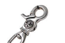 Load image into Gallery viewer, CHROME HEARTS クロムハーツ 1クリップロング #2BSフレアボール ウォレットチェーン シルバー シルバー925 美品 中古 4c067811