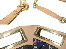 Load image into Gallery viewer, 極美品 LOUIS VUITTON ルイヴィトン ジュディPMノワール 2WAY M40258 PVC ヌメ革 ゴールド金具 ブラック マルチカラー 村上隆 中古 4c067817