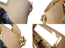 Load image into Gallery viewer, 極美品 LOUIS VUITTON ルイヴィトン ジュディPMノワール 2WAY M40258 PVC ヌメ革 ゴールド金具 ブラック マルチカラー 村上隆 中古 4c067817