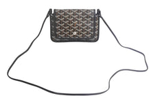 Load image into Gallery viewer, 新品未使用 Goyard ゴヤール プリュメ ポーチウォレット ショルダーバッグ ゴヤールディンキャンバス ブラック 中古 4c067828