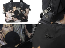 Load image into Gallery viewer, Dior homme ディオールオム 2WAYバッグ トートバッグ ショルダーバック 総柄 DAN WITZ ダン・ウィッツ モッシュピット 美品 中古 4c067831